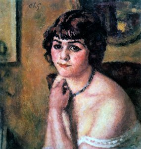 Tête de jeune fille - Charles Guerin