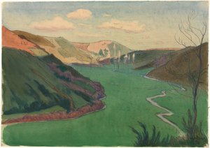 Vallée du Stangala, près de Quimper, 1896