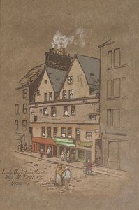 Maison de Lady Warkstair, High Street, Dundee - Charles Gustav Louis Phillips