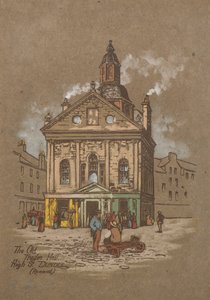 La vieille salle des métiers, High Street, Dundee - Charles Gustav Louis Phillips