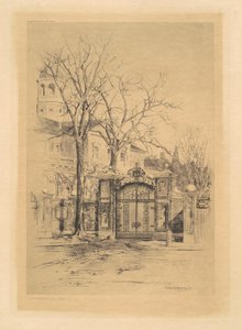 La porte Johnson, Cambridge, Massachusetts - Charles H. Woodbury