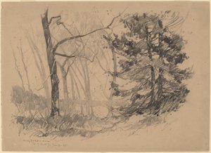 Intérieur en Bois - Charles H. Woodbury