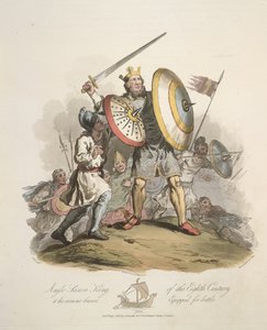 Roi anglo-saxon - Charles Hamilton (after) Smith