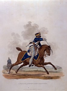 Un soldat des 13e Dragons Légers, de 