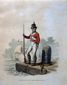 Un soldat des Royal Marines, tiré de 