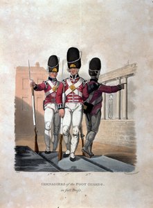 Grenadiers des gardes à pied en grande tenue, de 