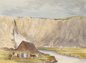 Vue, région polaire - Charles Hamilton Smith