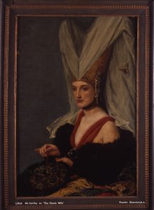 Lillah McCarthy dans La Femme muette - Charles Haslewood Shannon