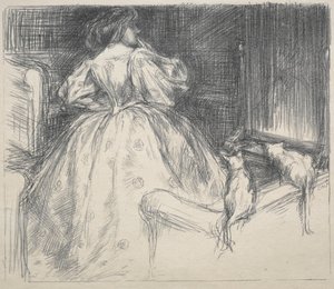 La robe fantastique, 1890 - Charles Haslewood Shannon