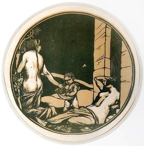 La Récolte des raisins - Charles Haslewood Shannon