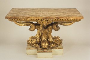 Table de console, attribuée à Marsh & Tatham, c.1805