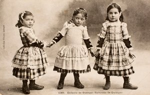Enfants de Guengat, Finistère, Bretagne, France