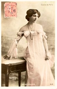 M de Villers, Actrice, Casino de Paris - Augustus Kollner