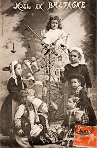 Joyeux Noël, Les enfants sages, Bretagne, France - Augustus Kollner