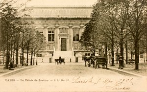 Palais de Justice, Paris, Seine, Île-de-France, France - Augustus Kollner