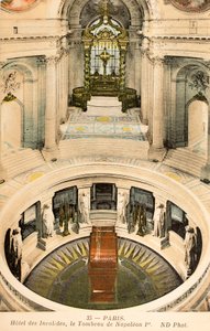 Carte postale/Tombe de Napoléon Ier/Invalides/Paris/Seine/Île-de-France/France