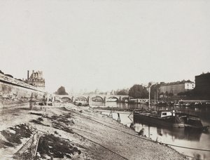 Vue depuis le Pont de la Concorde, 1852 - Charles Henri Plaut