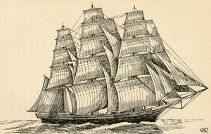 Un clipper à thé - Charles Henry Bourne Quennell