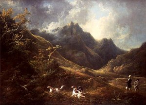 Chasse au-dessus des chiens
