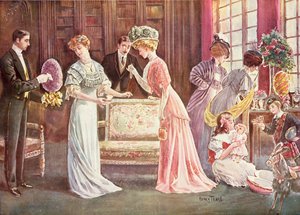 Œufs de Pâques en ville, 1908 - Charles Henry Tenre