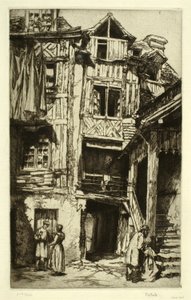 Lisieux Courtyard - Charles Henry White