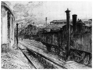 Gare St Lazare, vers 1900-1915