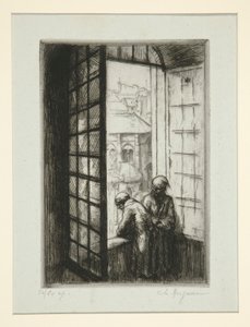 Une fenêtre du vieil Hôtel-Dieu - Charles Heyman