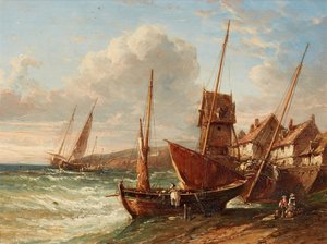 French : Sur la côte bretonne On the Breton Coast