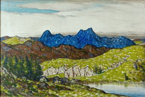 Langdale Pikes, 1917 - Charles John Holmes