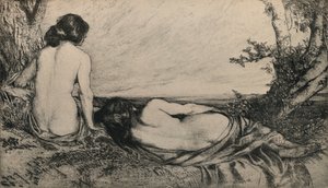 Nymphes près de la mer, 1905