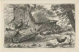 Deux brouettes - Charles Howard Hodges (possibly)
