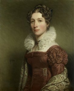 Jacoba Vetter (1796-1830), épouse de Pieter Meijer Warnars, libraire à Amsterdam - Charles Howard Hodges