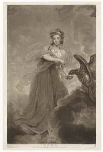 Portrait de Sophie Musters en Hébé