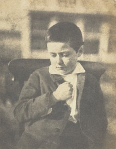 Le fils du général Flo, île de Jersey, vers 1852-1853