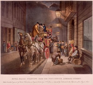 Bureau de poste général, Lombard Street, Londres