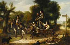 Accident au Carrefour, 1880 - Charles Hunt