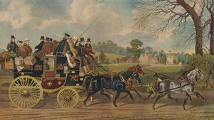 Roadsters, New London Union Coach, vers 1840, 1929 - Charles Hunt