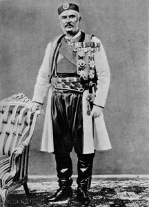 Nicolas Ier, roi du Monténégro, vers 1913