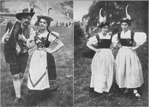 Types de costumes traditionnels tyroliens