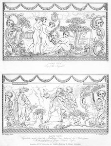 Cassolette sculptée en bois du mûrier de Shakespeare, 18e siècle, 1840 - Charles J. Smith