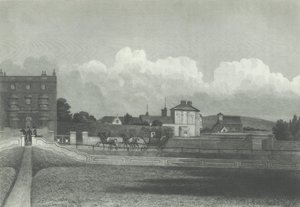 Église de Hove, vue de la mer, 1835 - Charles J. Smith