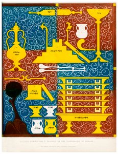 Mobilier sacré et vases du Tabernacle d