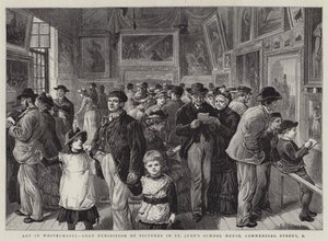 Art à Whitechapel, exposition de prêt de tableaux à l