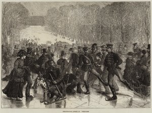 Sports du jour de Noël à Versailles - Charles J. Staniland