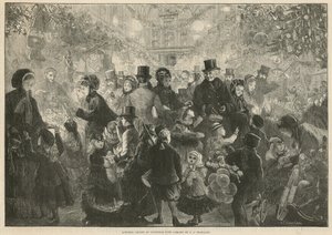 Arcade de Lowther à Noël - Charles J. Staniland