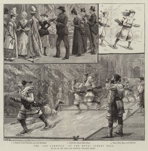 Le carnaval de glace au Royal Albert Hall - Charles J. Staniland
