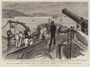 Les Manœuvres Navales, levée de l