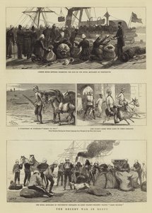 La guerre récente en Égypte