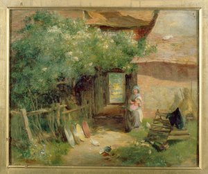 Un jardin de cottage