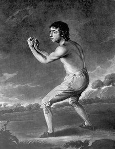 Daniel Mendoza, gravé par Henry Kinsbury, 1789 - Charles Jean Robineau
